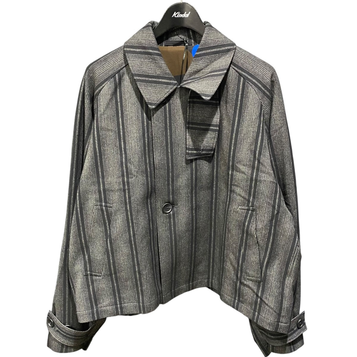 FRENCH TWILL SHORT TRENCH BZRM242-026