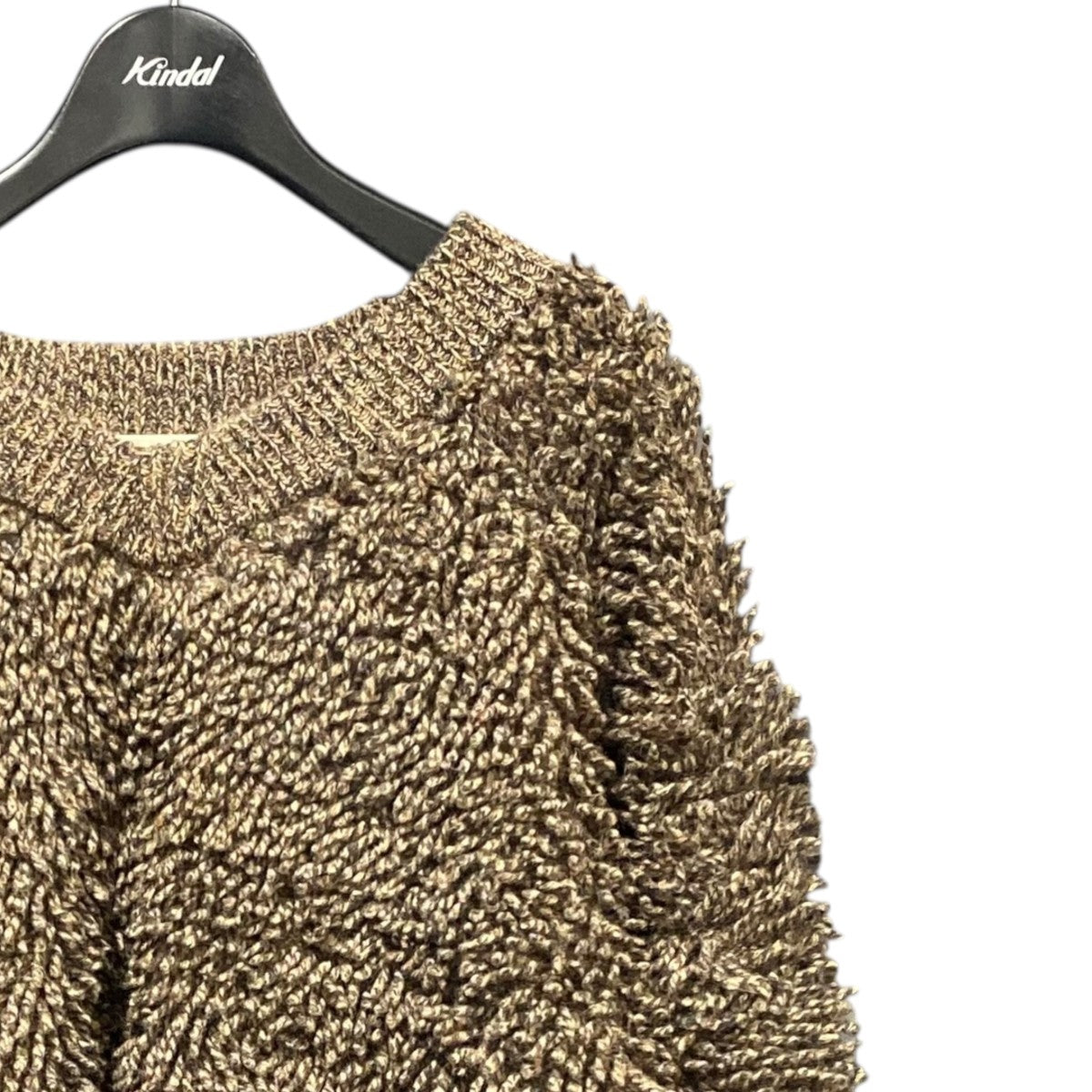 NKNIT(ンニット) ウールジャギーニット24AW-N080 24AW-N080