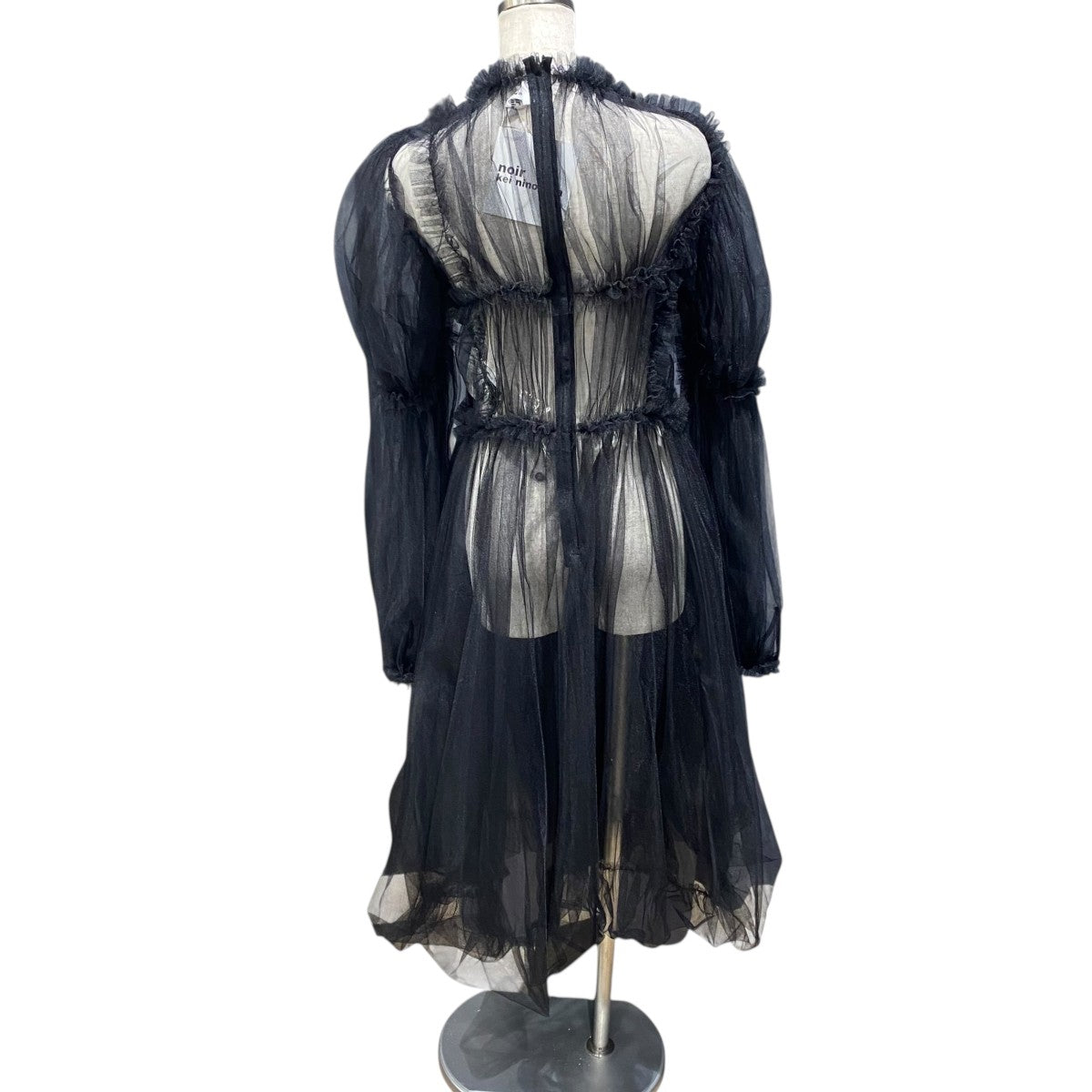 noir kei ninomiya(ノワールケイニノミヤ) 24SSチュールフリル