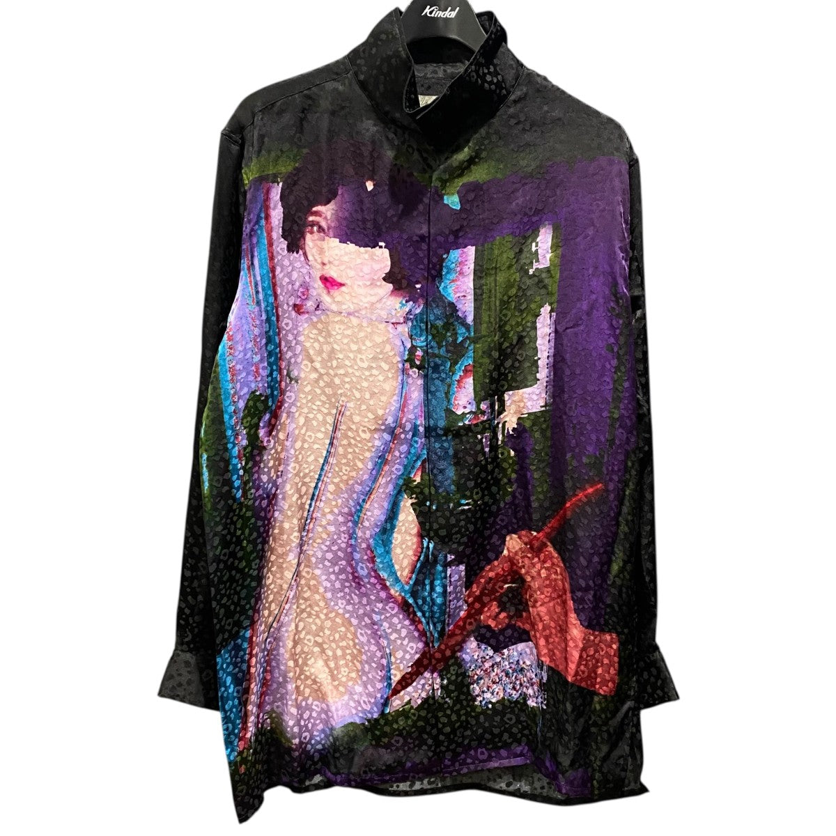 Yohji Yamamoto pour homme(ヨウジヤマモトプールオム) 19SS豹柄女性画