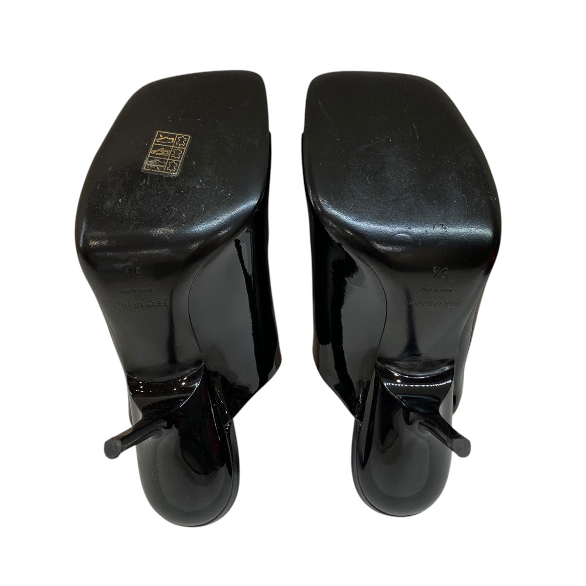 ヒールパンプスOpen-Toe Slide Sandals
