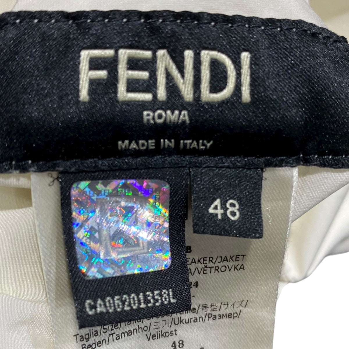FENDI リバーシブルナイロンジャケットFAA527 OTB 古着・中古-5枚目のアイテム画像