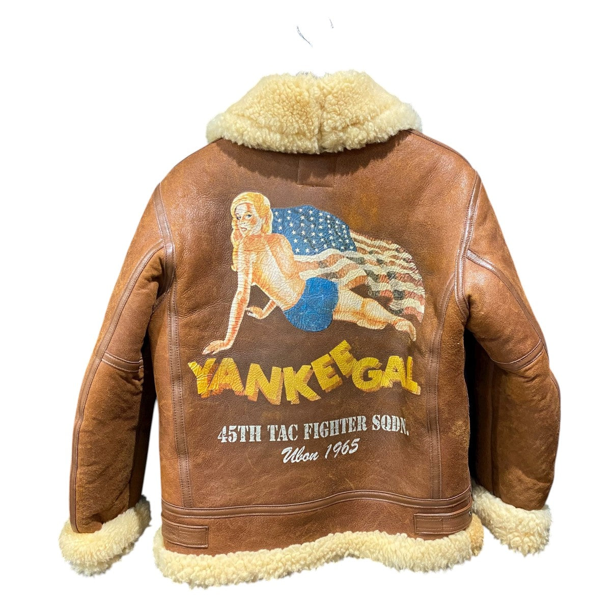 ムートンジャケット6151094 B-3 YANKEE GAL