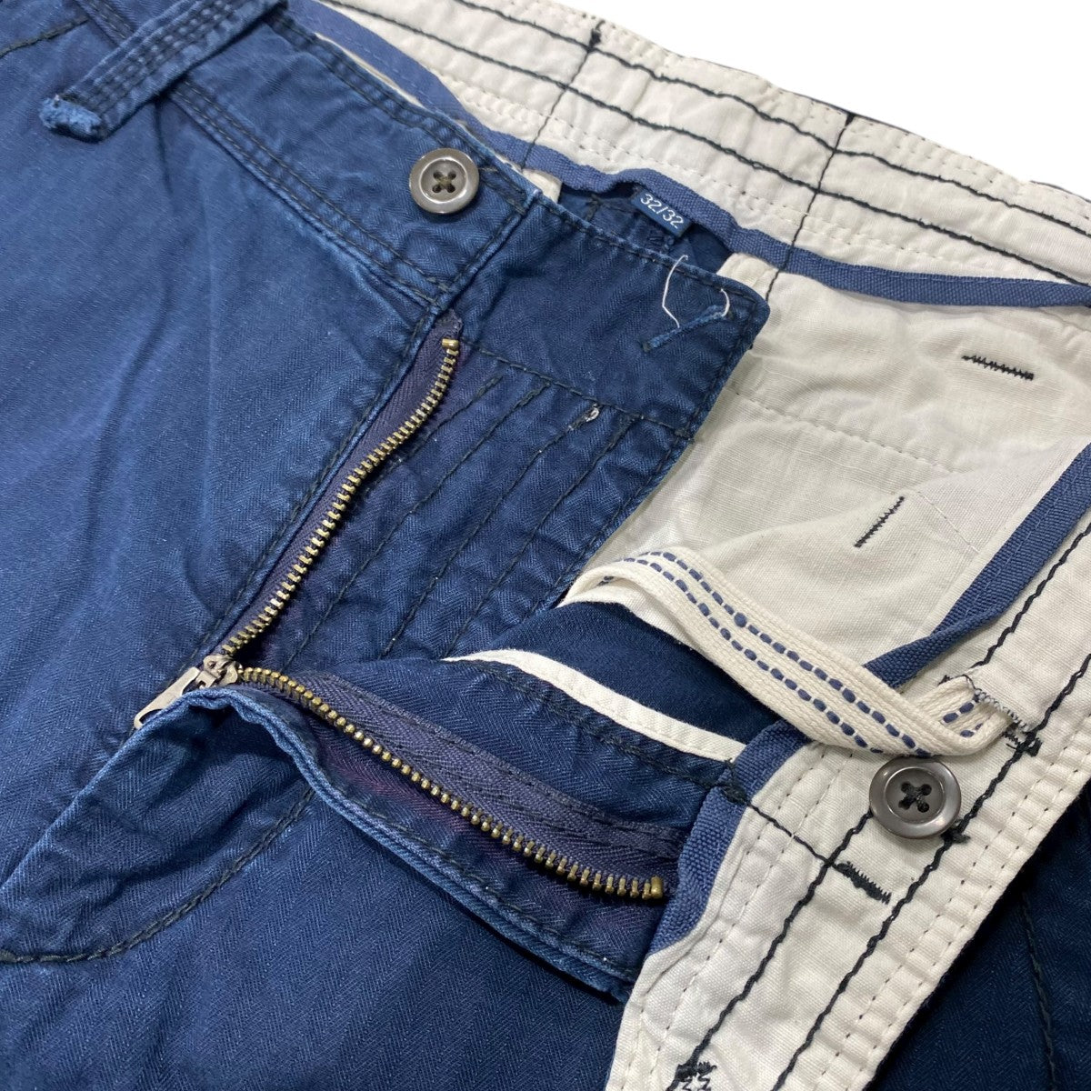 POLO RALPH LAUREN(ポロラルフローレン) シワ加工ロゴ刺繍付カーゴ