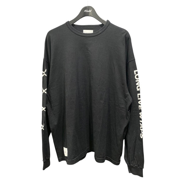 Wtaps ダブルタップス Design 01 / LS / ロゴ 長袖Tシャツ WTAPS(ダブルタップス) 長袖Tシャツ222ATDT-CSM12 LXLXW LS 222ATDT