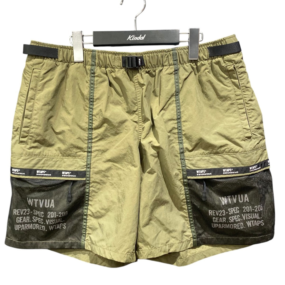 WTAPS TRACKS SHORTS NYLON TUSSAHハーフパンツ221BRDT-PTM07 古着・中古-1枚目のアイテム画像
