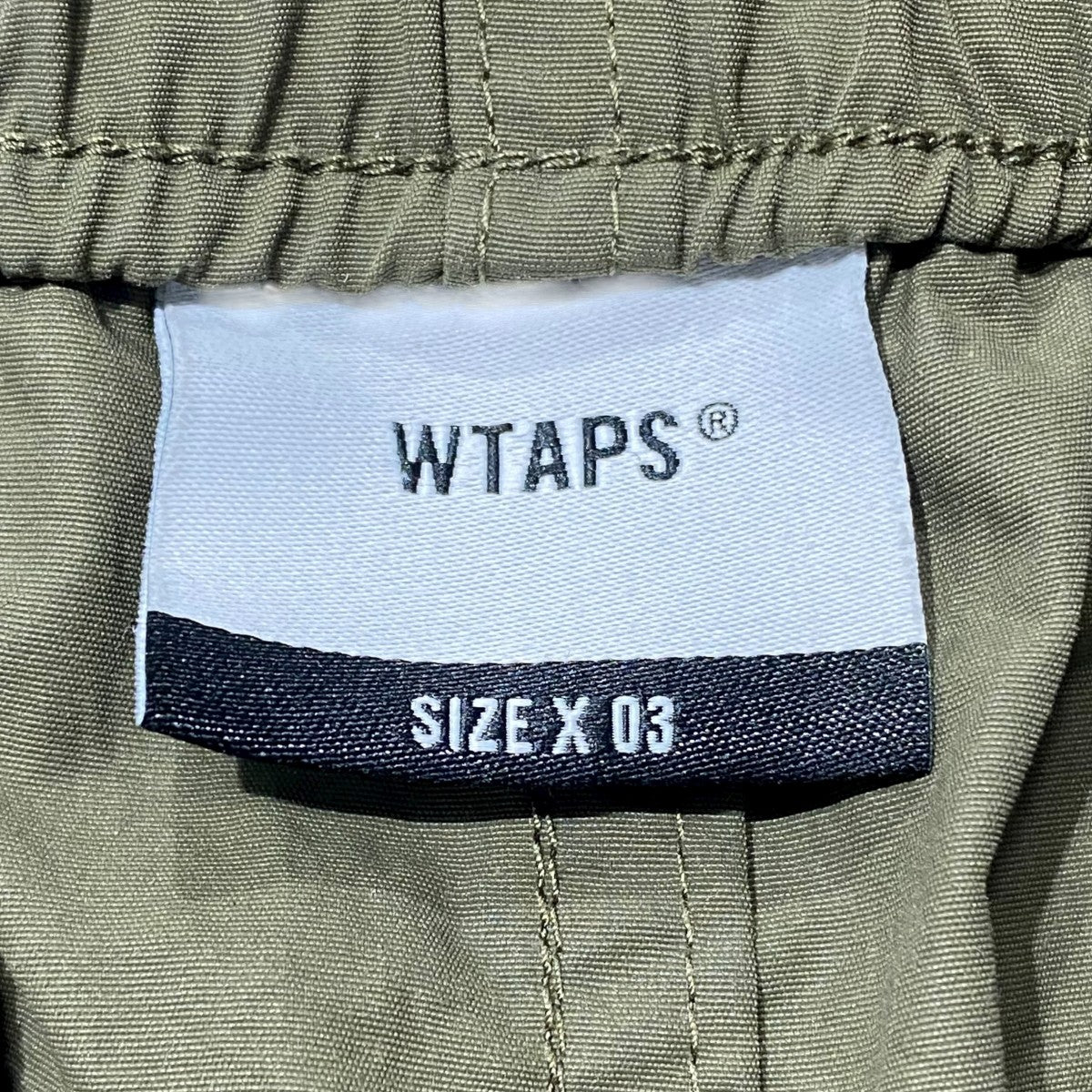 WTAPS TRACKS SHORTS NYLON TUSSAHハーフパンツ221BRDT-PTM07 古着・中古-5枚目のアイテム画像