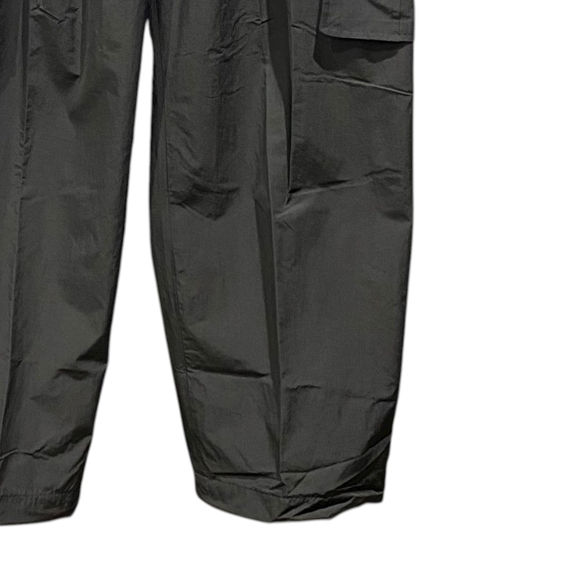 2TUCK NYLON CARGO PANTSALPT24AW-08BK