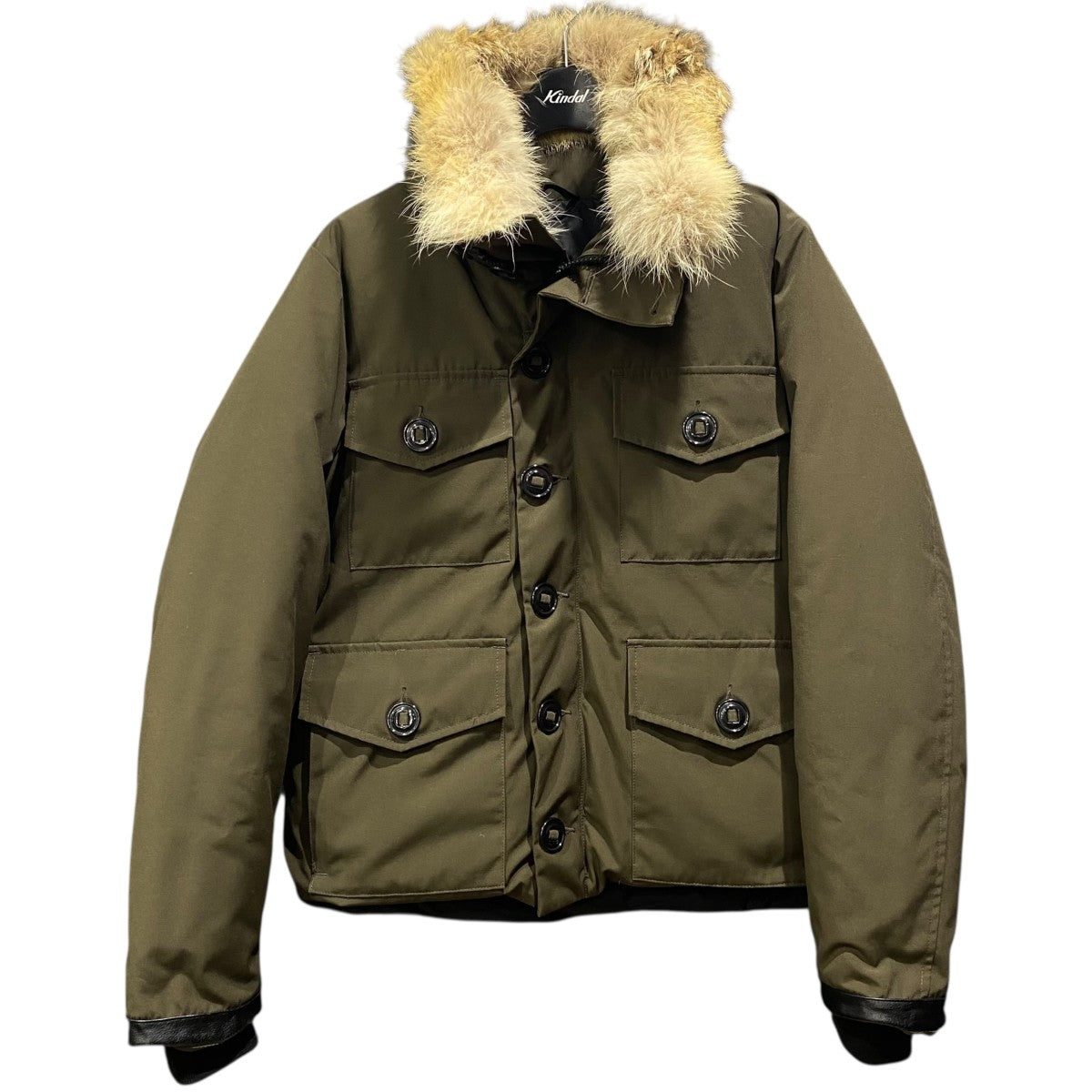 カナダグース オリーブ ダウンジャケット 中古・古着通販】CANADA GOOSE (カナダグース) ダウンジャケット