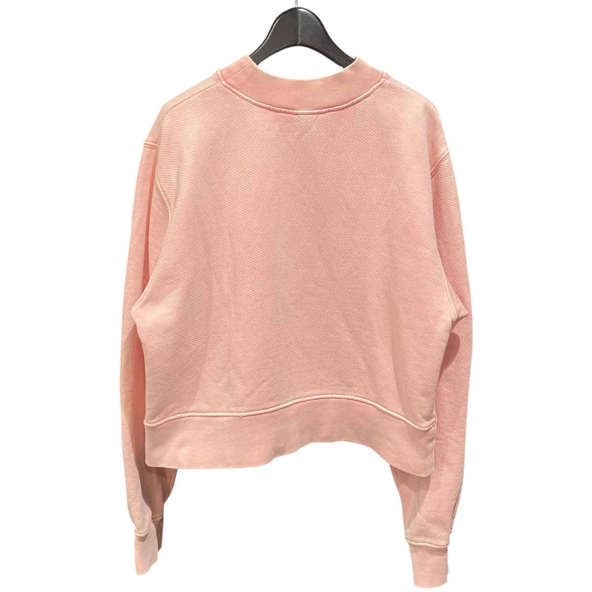 Pink Dancing Bears Logo Mock Neck SweatshirtPWBA016S22FLE001