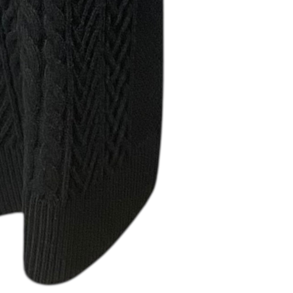 フラワーモチーフ ニットワンピース