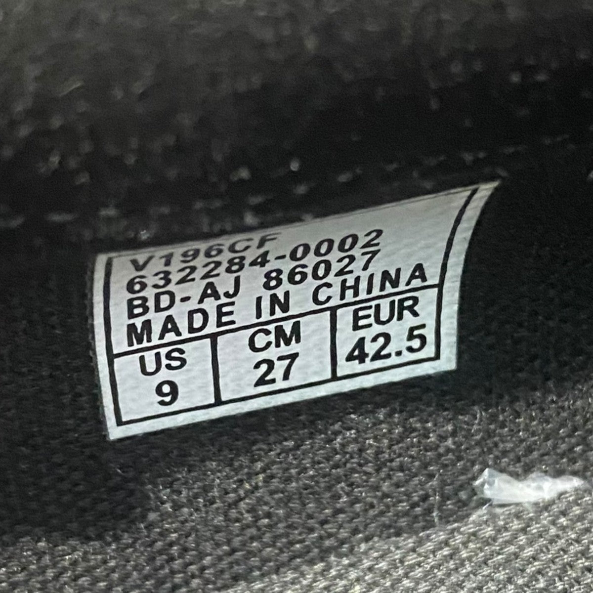 スエードローカットスニーカーV196CF