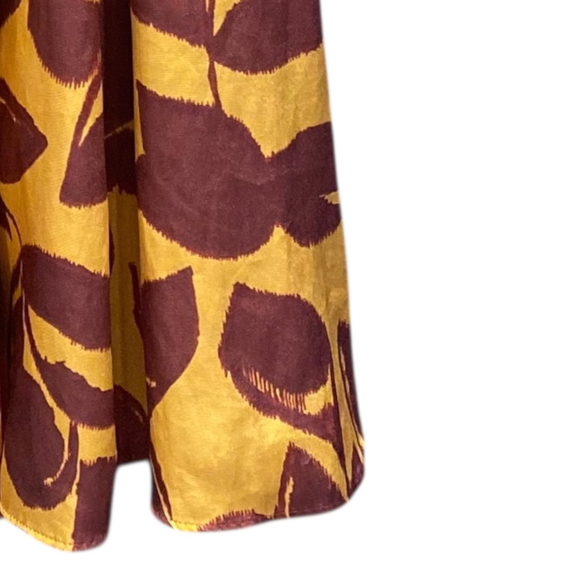 DEVEAUXジオメトリックフラワーイージースカートGGC-35200-B