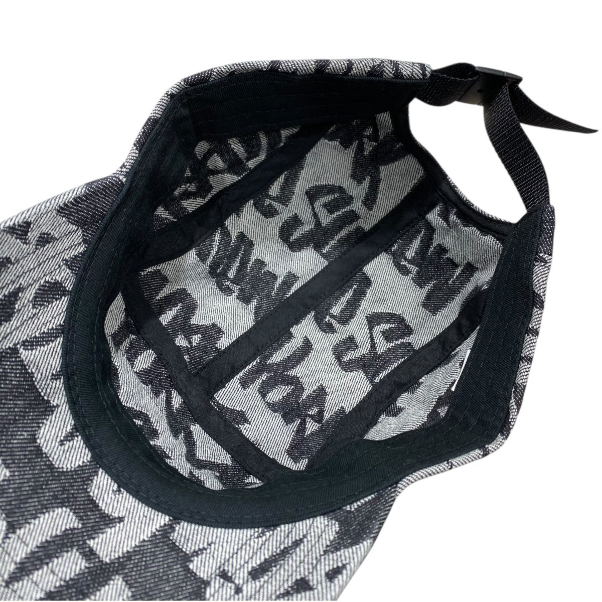 Fat Tip Jacquard Denim Camp Cap