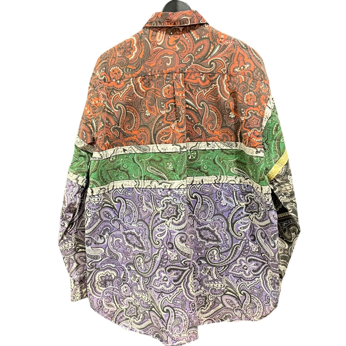 Y． PROJECT ペイズリー柄SOUTH AFRICA SHIRT JACKET 古着・中古-2枚目のアイテム画像