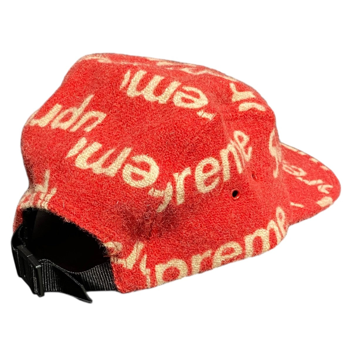 Supreme(シュプリーム) Harris Tweed Camp Capキャップ レッド｜【公式