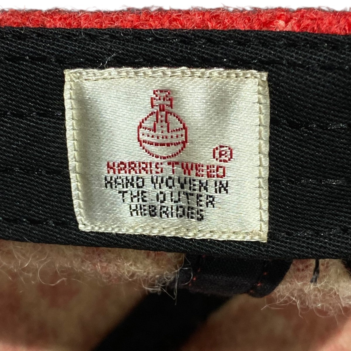 Harris Tweed Camp Capキャップ