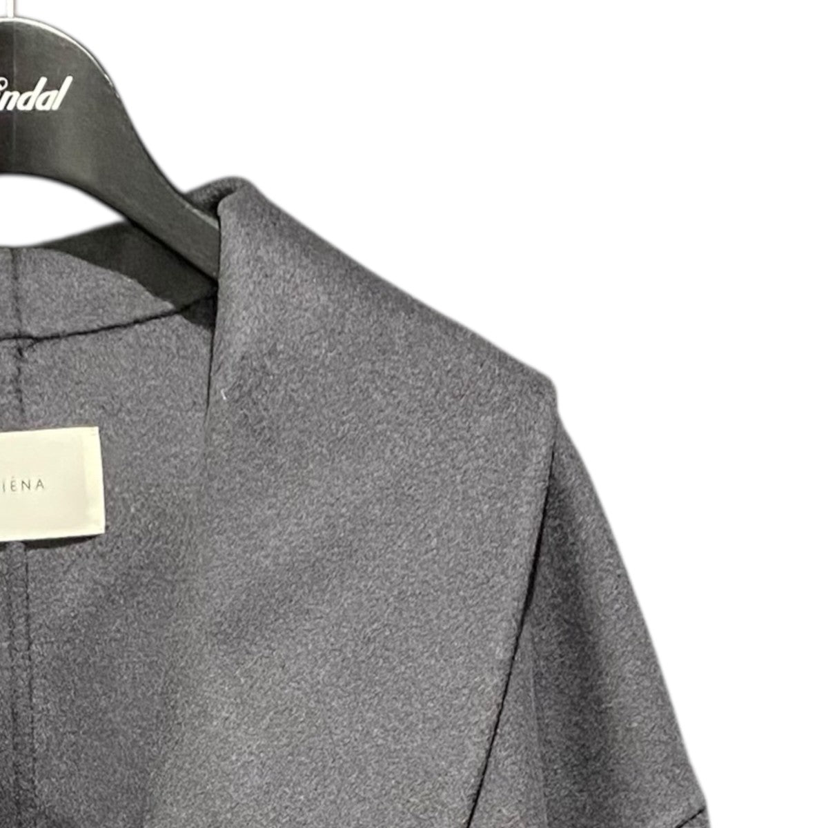 IENA(イエナ) Super160 ショールカラーハーフコート25020900810240