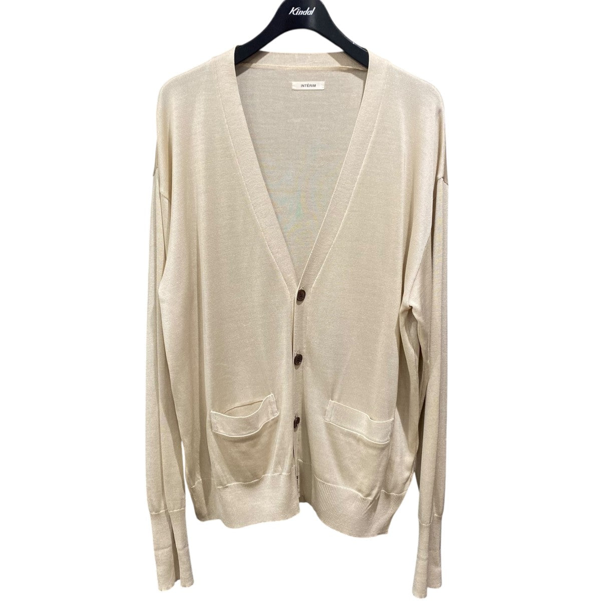 SILK 100％ CARDIGAN