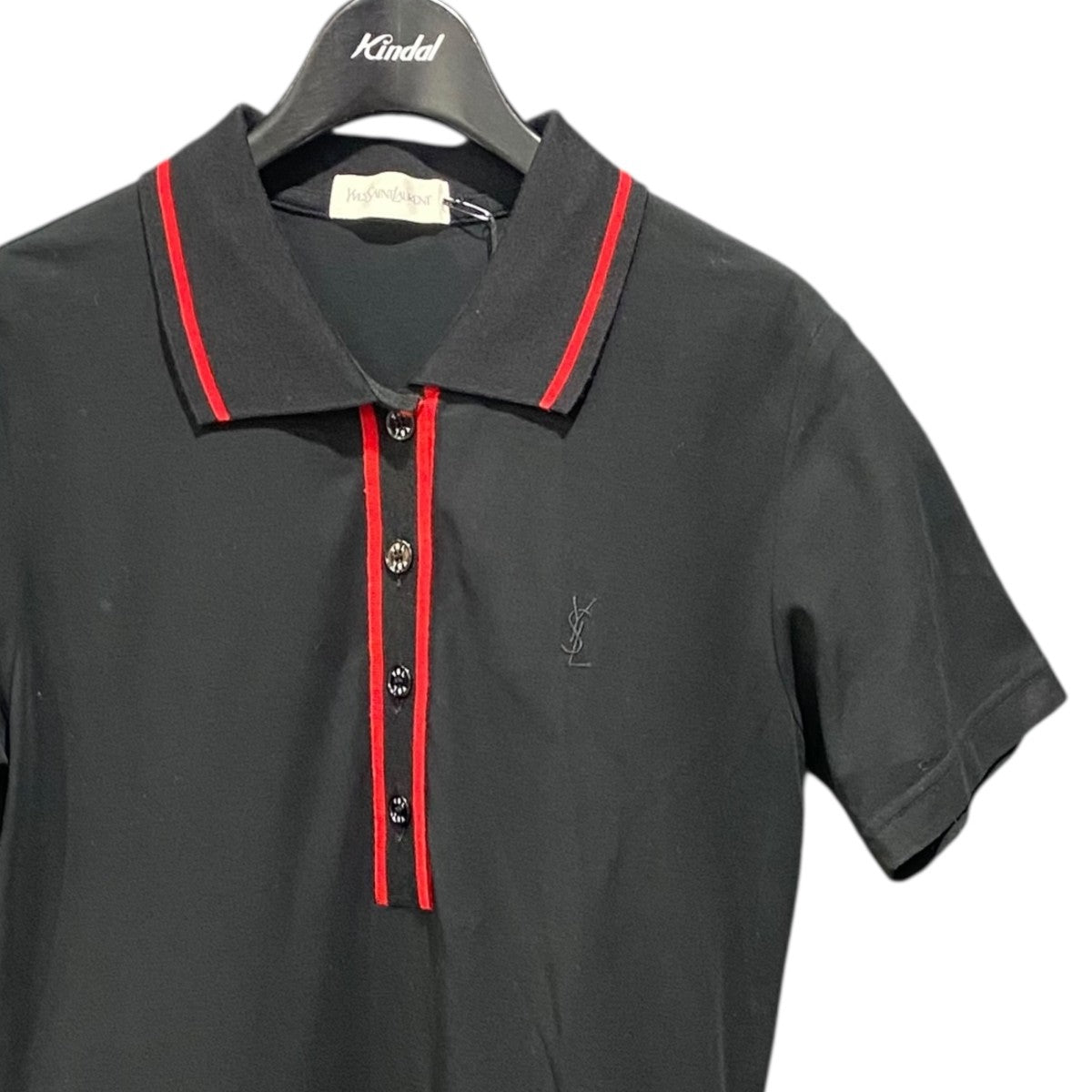 Yves Saint Laurent ロゴ刺繍付 Polo DressWM79-154 古着・中古-3枚目のアイテム画像