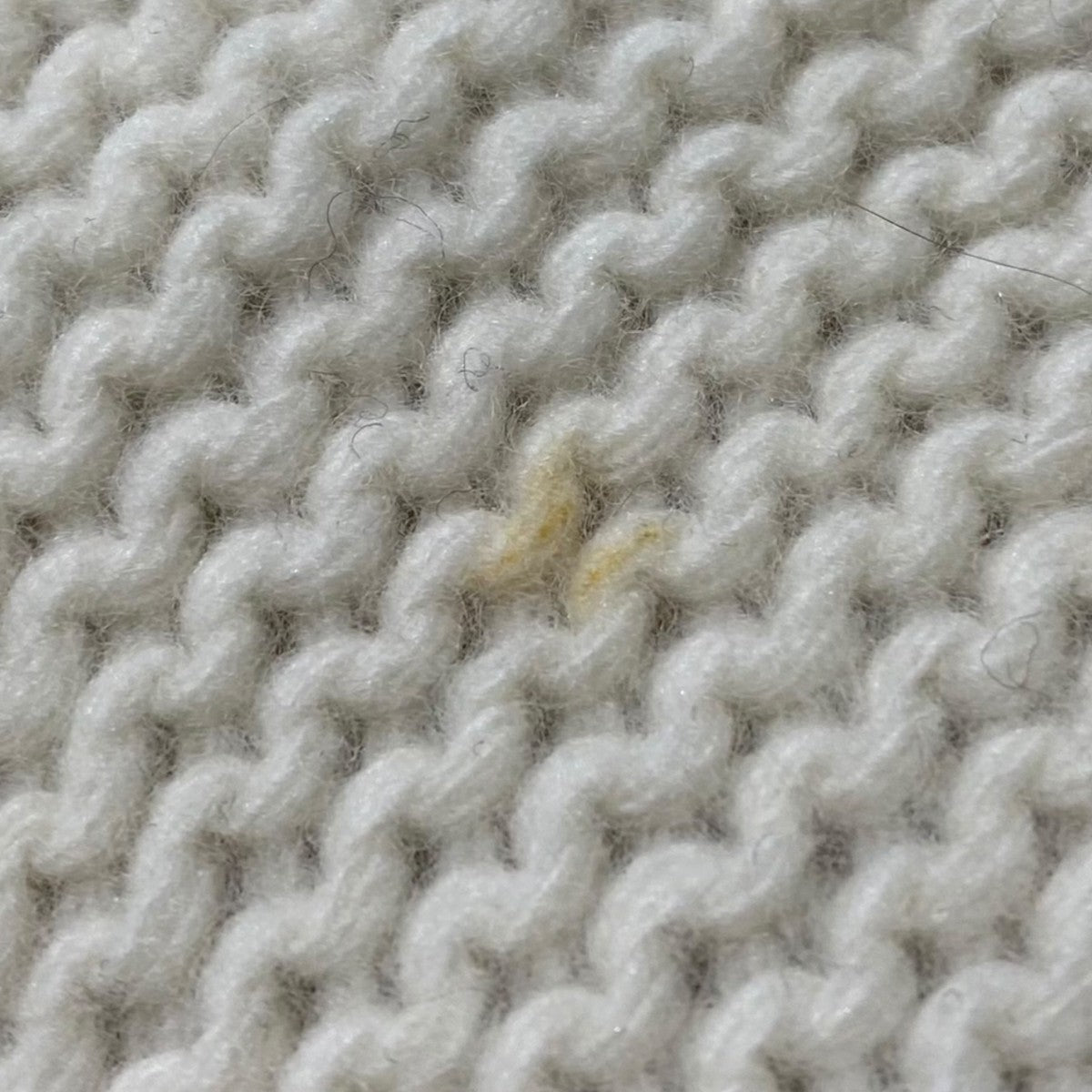 MM6 Maison Margiela インターシャ編みロゴロゴ入りマフラーM60278 古着・中古-4枚目のアイテム画像