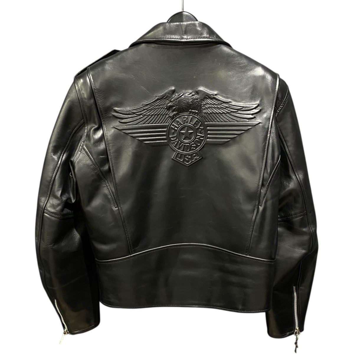 HARLEY-DAVIDSON(ハーレーダビットソン) エンボス加工イーグルロゴ付