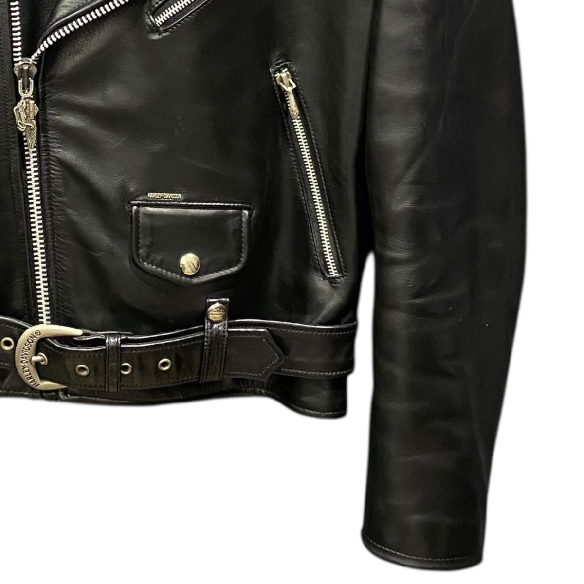 HARLEY-DAVIDSON(ハーレーダビットソン) エンボス加工イーグルロゴ付