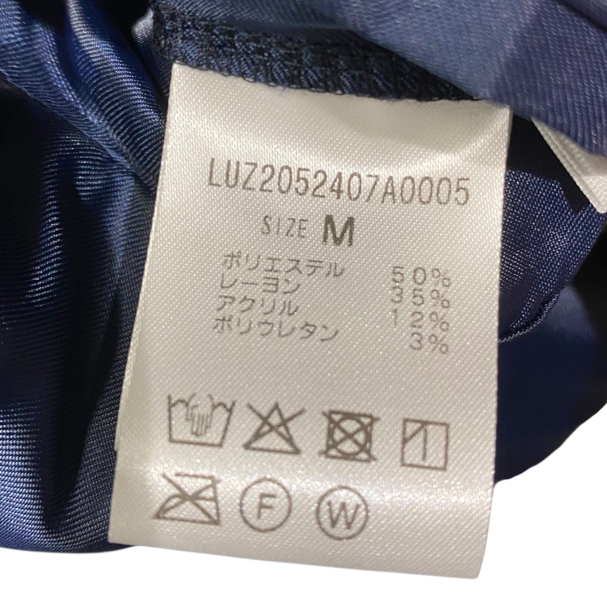 25AWウォームセミシングルジャケットLUZ2052407A0005