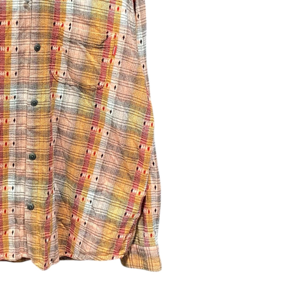 18AWHooded Jacquard Flannel Shirt