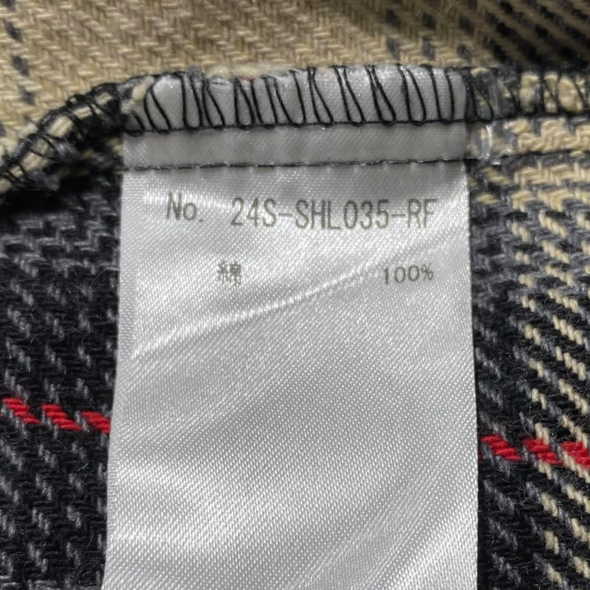 フード付きダメージシャツジャケット24S-SHL035-RF