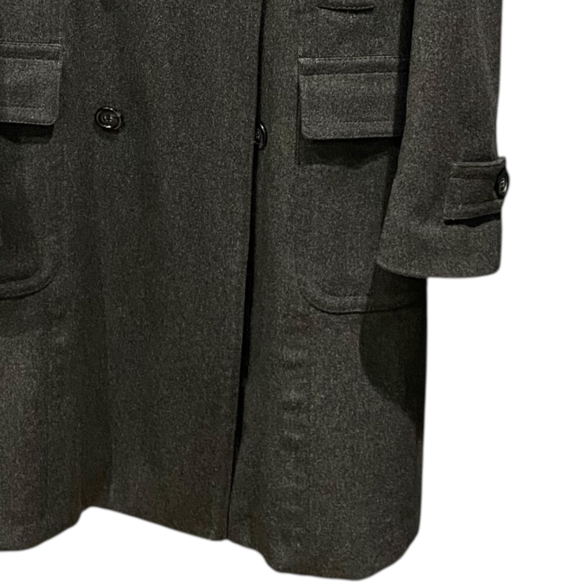 カシミヤ混ダブルコートG0099T