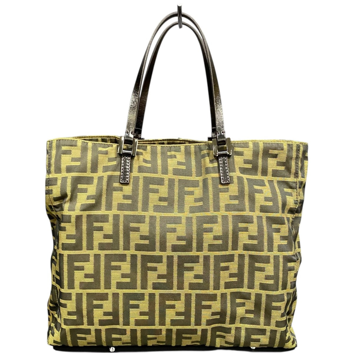 FENDI(フェンディ) ズッカ柄ハンドバッグ 211 88BH019 023 ブラウン