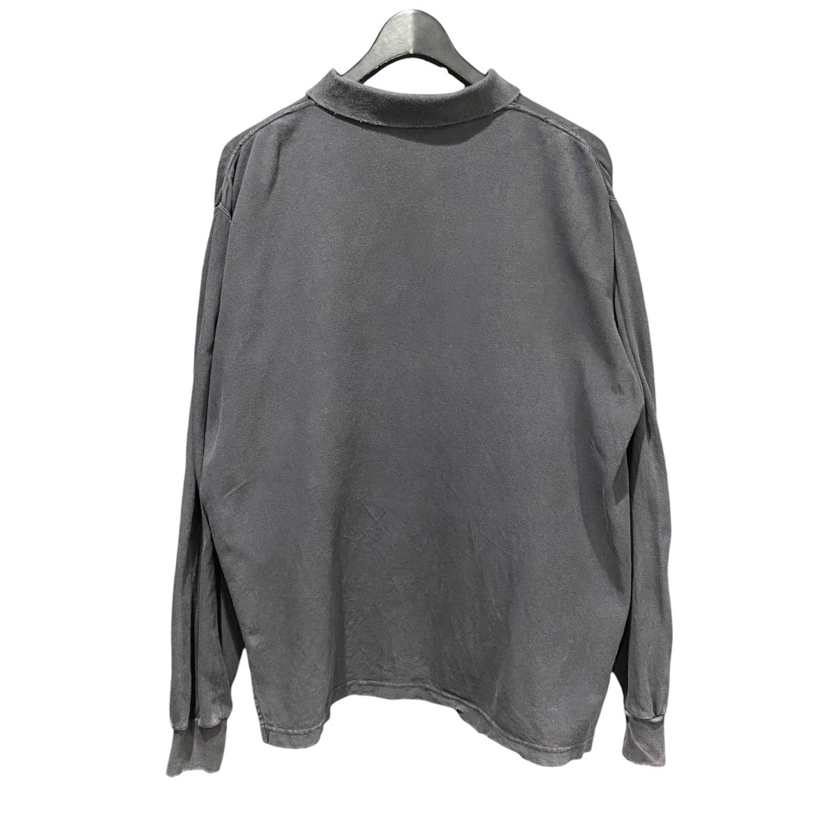 BALENCIAGA 25SSLaurel Destroyed Polo Shirt828529 古着・中古-2枚目のアイテム画像