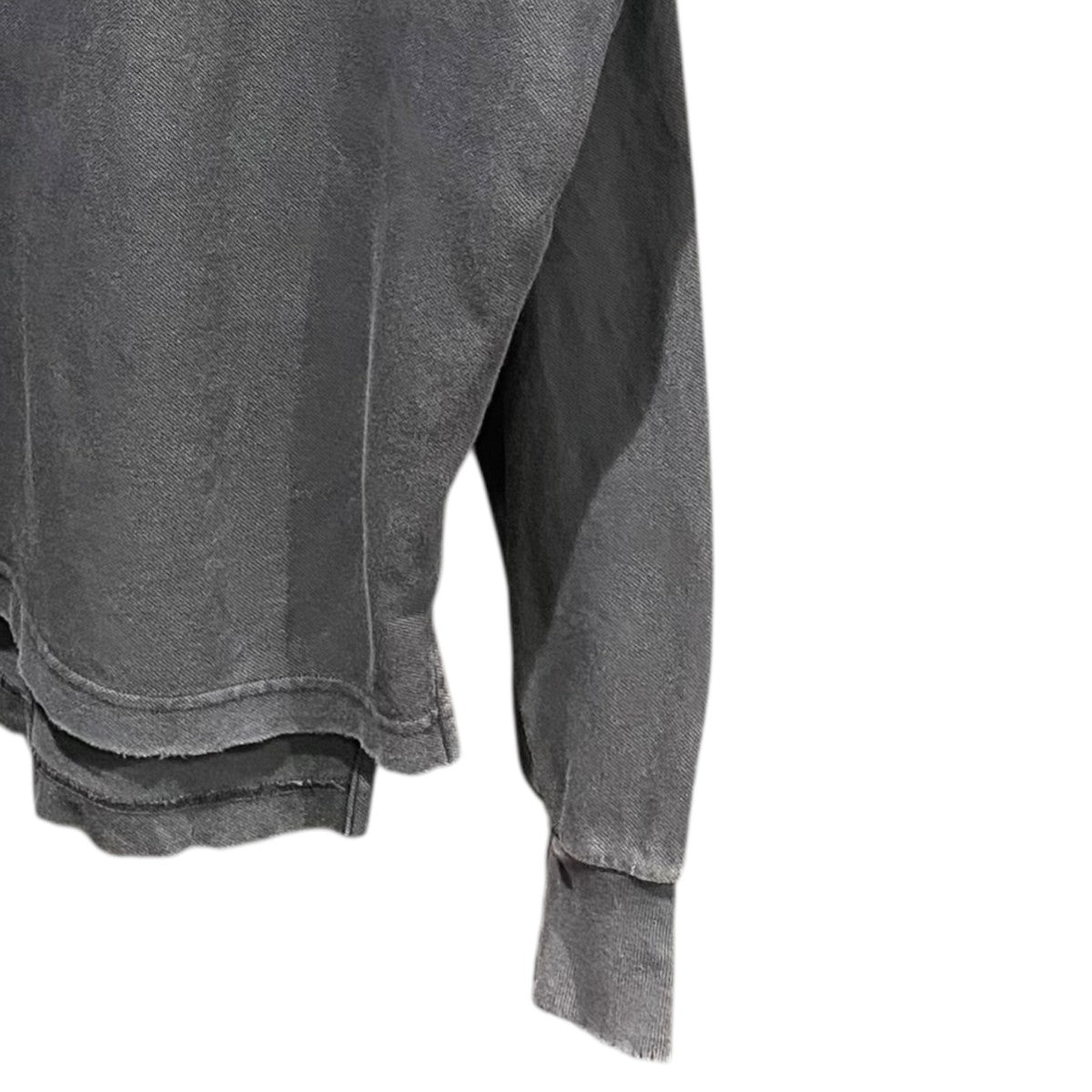 BALENCIAGA 25SSLaurel Destroyed Polo Shirt828529 古着・中古-4枚目のアイテム画像