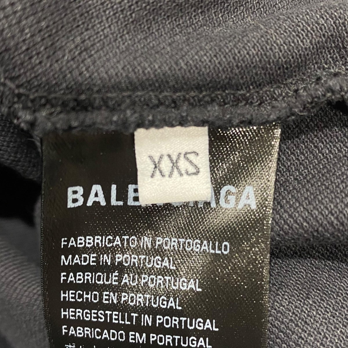 BALENCIAGA 25SSLaurel Destroyed Polo Shirt828529 古着・中古-5枚目のアイテム画像
