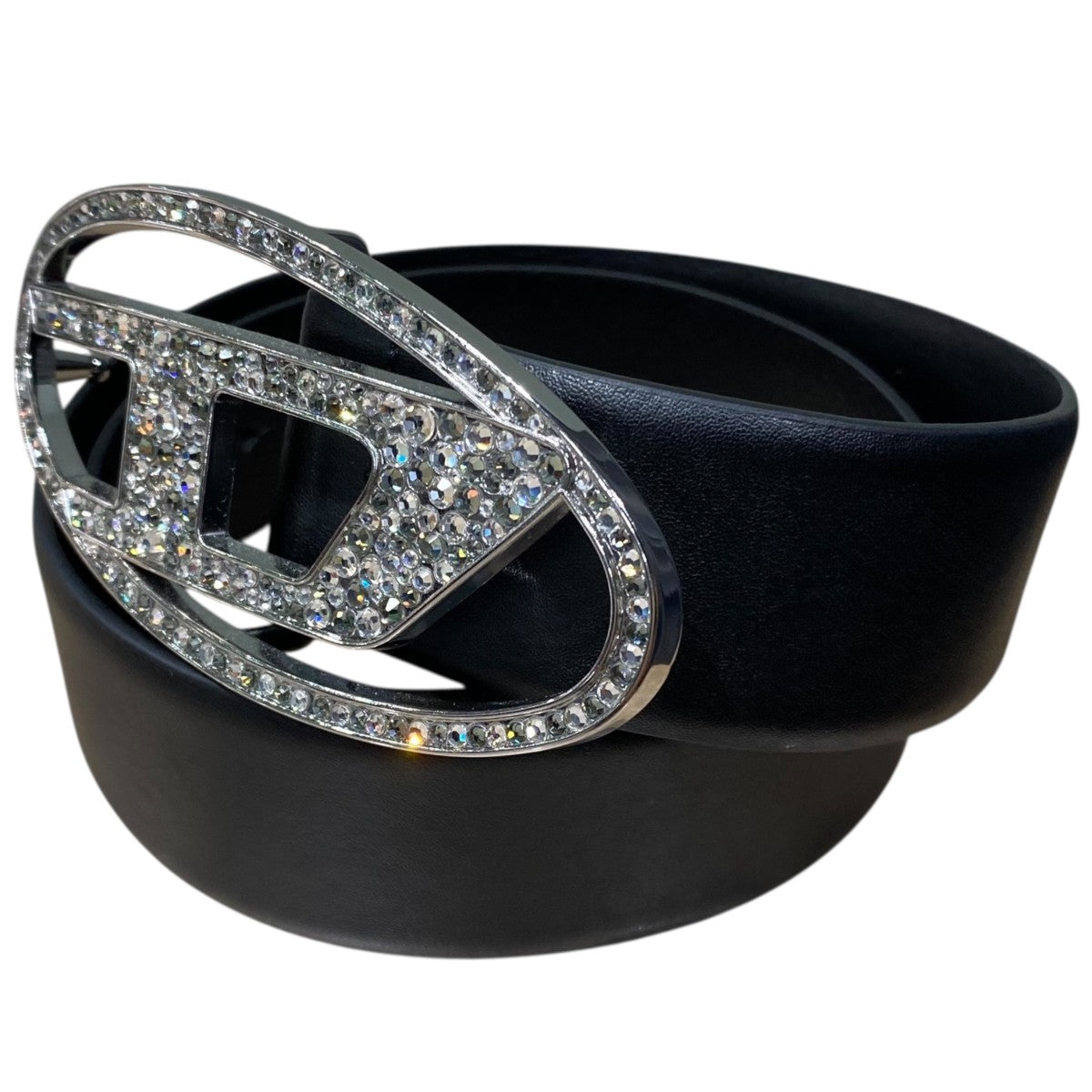 クリスタルロゴプレート付ベルトX09611