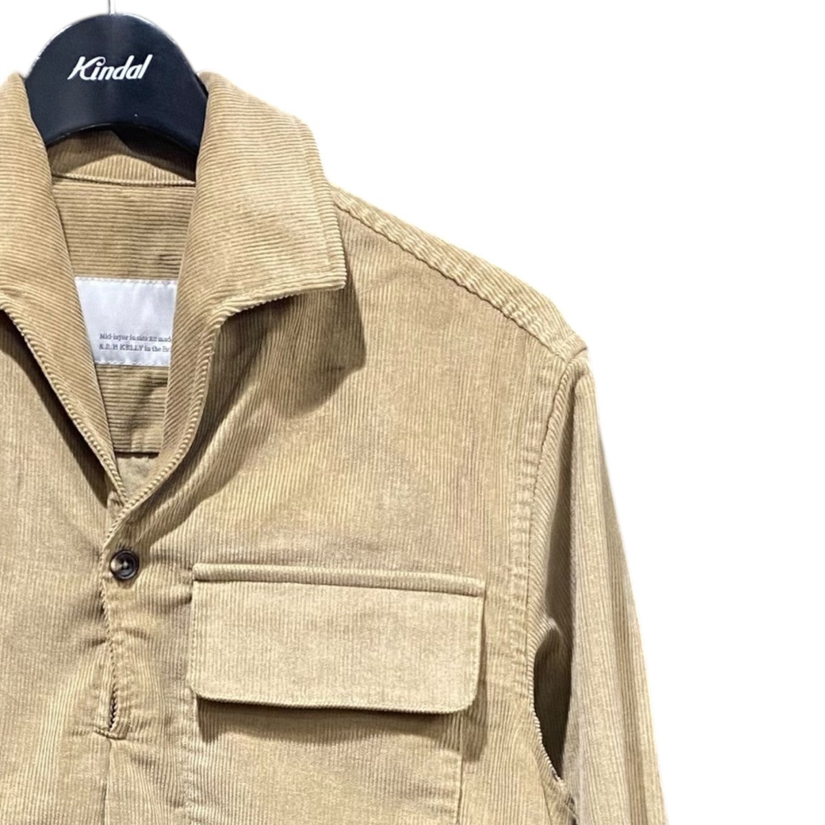 S．E．H KELLY オープンカラーコーデュロイシャツ5626006 古着・中古-3枚目のアイテム画像