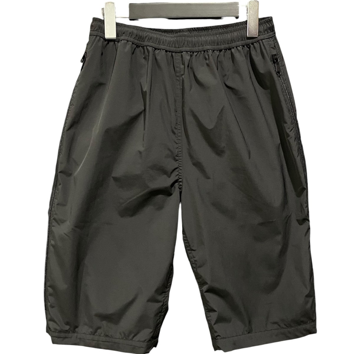 サイドジップ付イージーショートパンツ