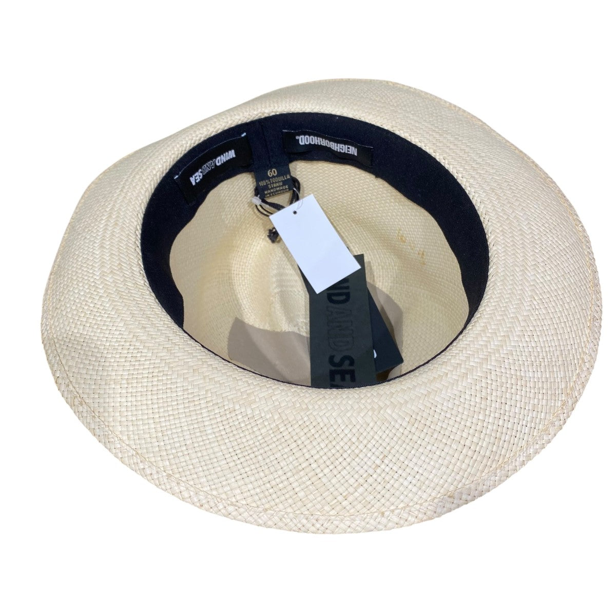 NEIGHBORHOOD×WIND AND SEA ストローハット221FRWSN-HT02S 古着・中古-3枚目のアイテム画像