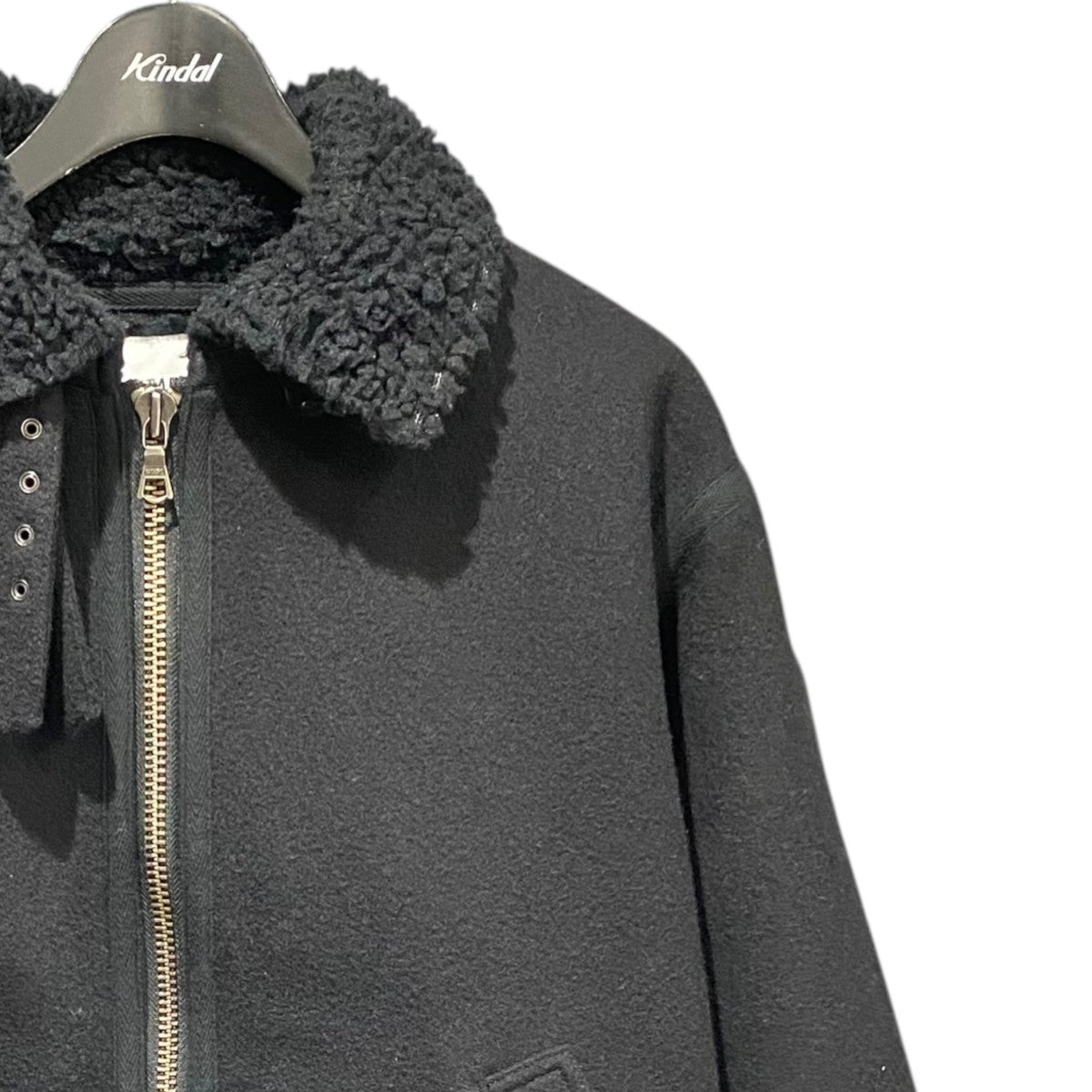 OVIS JACKET WONY MELTON BROWN182GWDT-JKM04