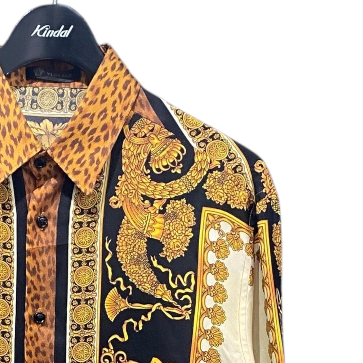 VERSACE バロック柄シルクシャツA75980S A232947 古着・中古-3枚目のアイテム画像