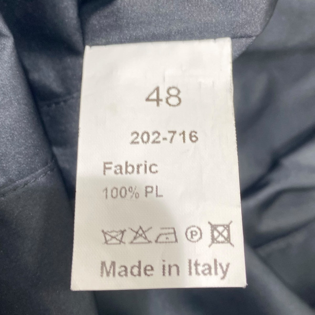 RAF SIMONS 20AWジップアップナイロンコート202 716 古着・中古-4枚目のアイテム画像