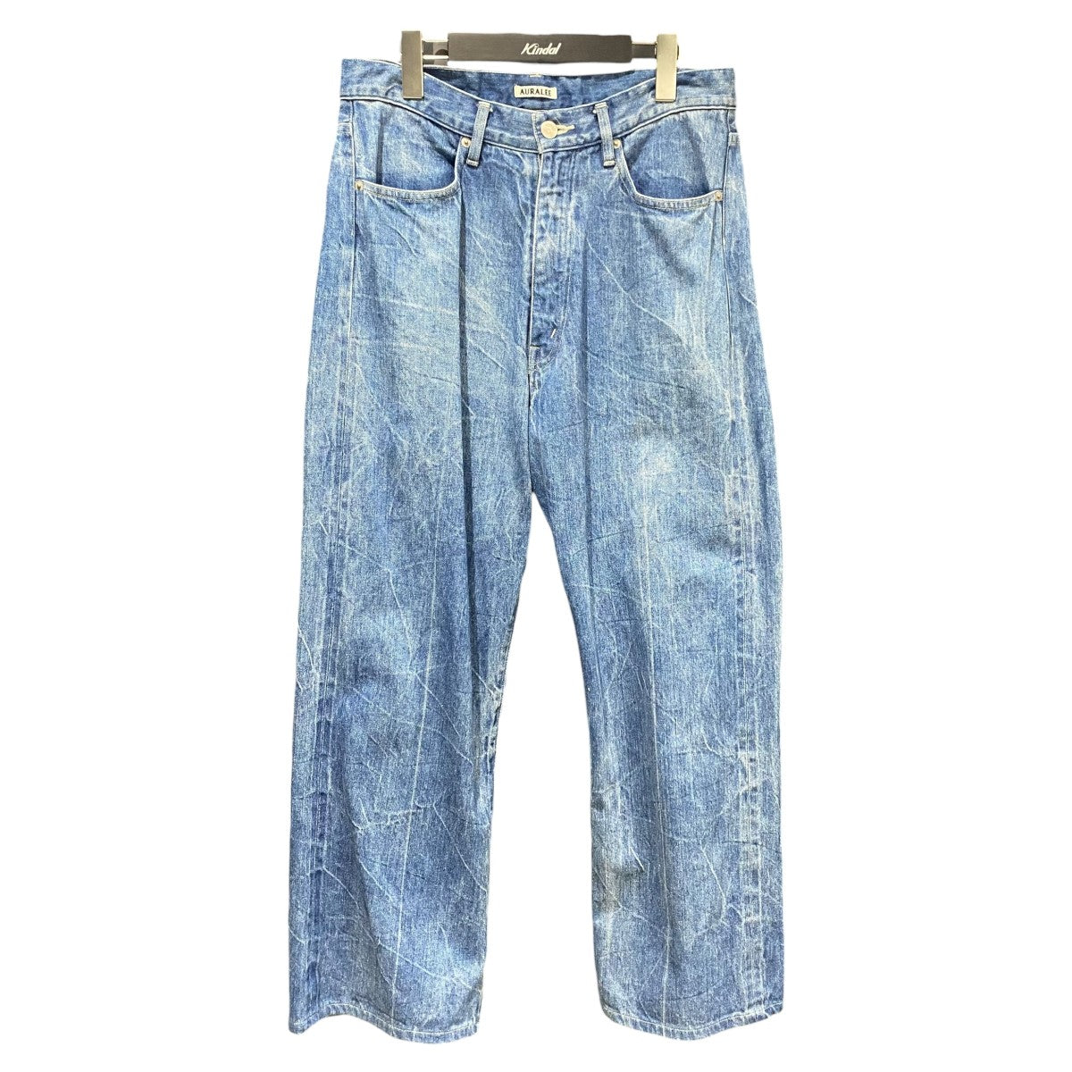 AURALEE Selvedge Faded Light DenimA23SP02DE 古着・中古-1枚目のアイテム画像