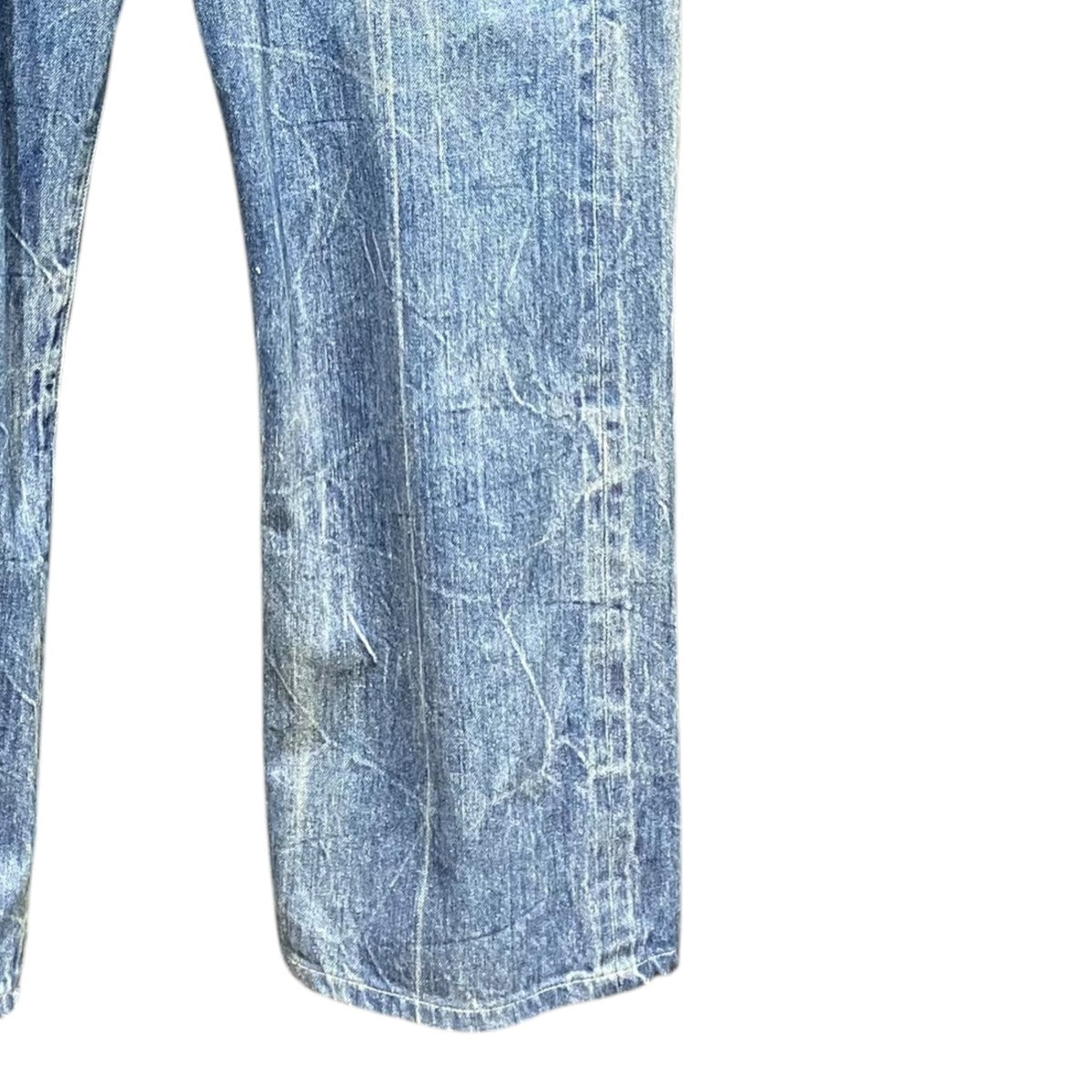 AURALEE Selvedge Faded Light DenimA23SP02DE 古着・中古-4枚目のアイテム画像