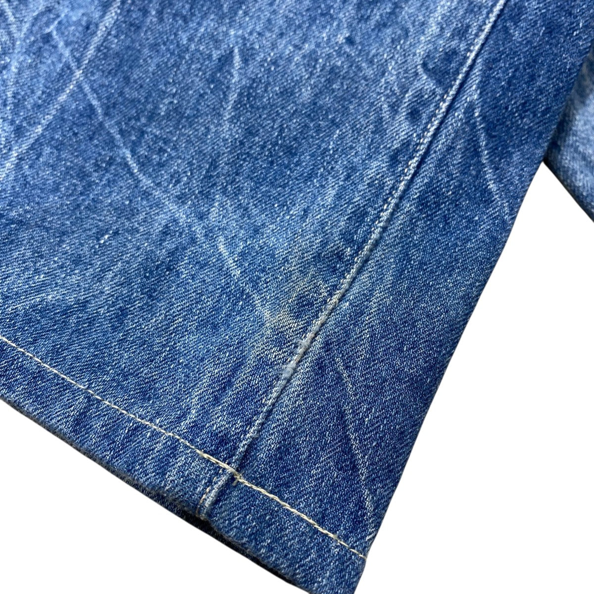 AURALEE Selvedge Faded Light DenimA23SP02DE 古着・中古-6枚目のアイテム画像