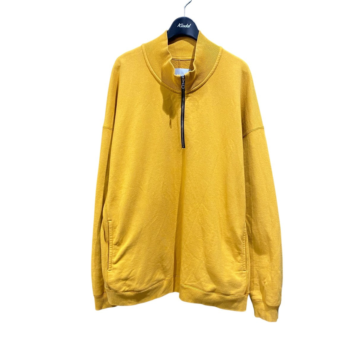 CURLY＆Co． ハーフジップスウェットSHANKAR HALF ZIP 古着・中古-1枚目のアイテム画像