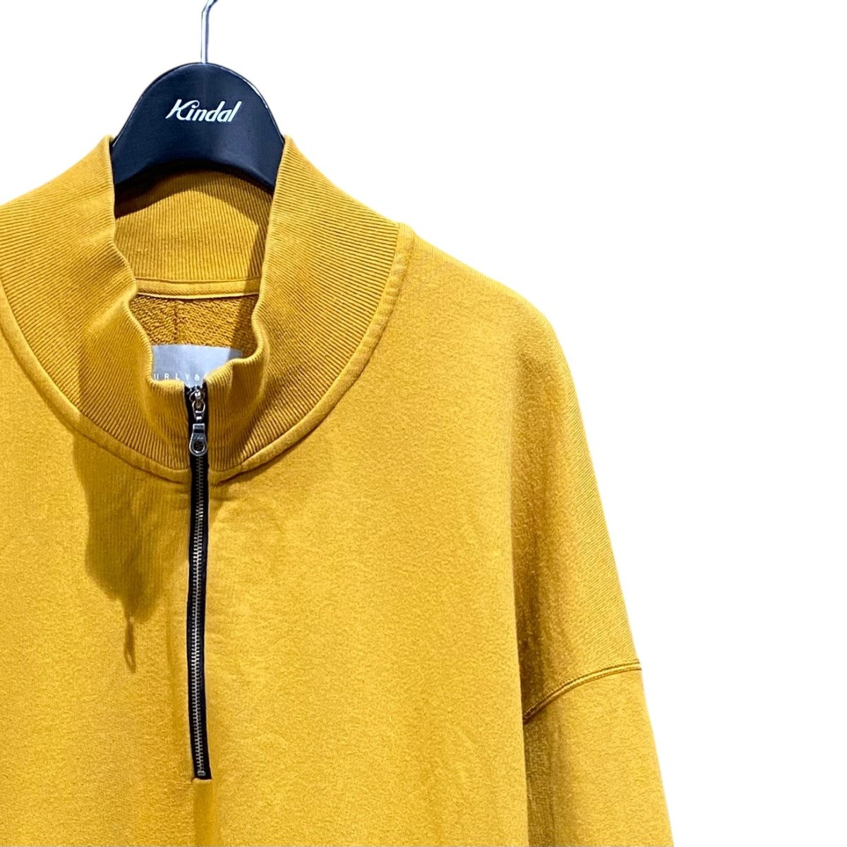 CURLY＆Co． ハーフジップスウェットSHANKAR HALF ZIP 古着・中古-3枚目のアイテム画像