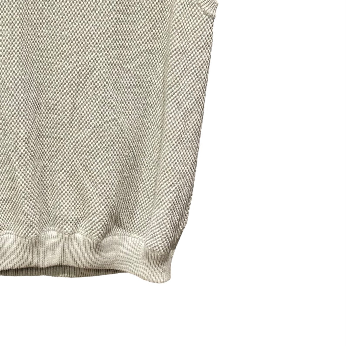 crepuscule ニットベスト1901-007 moss stitch vest 古着・中古-4枚目のアイテム画像