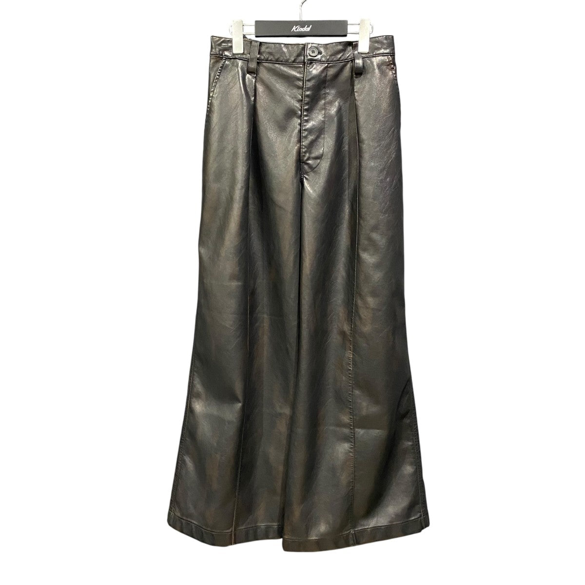 MAISON SPECIAL タックワイドパンツ11252461602 Artificial Leather Pin-Tuck Wide Pants 古着・中古-1枚目のアイテム画像
