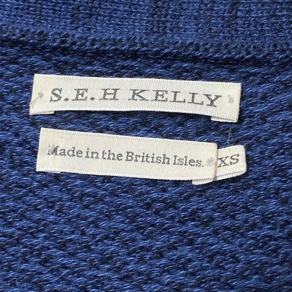 S．E．H KELLY Corgi製ＶネックカーディガンSEHK-SS13-17 古着・中古-5枚目のアイテム画像